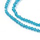 Chapelets de perles en verre transparente   GLAA-F094-A11-3