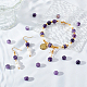 OLYCRAFT 90Pcs Natural Lepidolite Round Beads 8mm Purple Lepidolite Beads Energy Beads Strand Round Loose Gemstone Beads for Bracelet Necklace DIY Jewelry Making G-OC0003-28-4