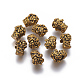 Perles en alliage de style tibétain PALLOY-O101-12AG-2