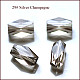 Abalorios de cristal austriaco de imitación SWAR-F055-12x6mm-29-1
