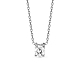 Ожерелье Shegrace Fashion из стерлингового серебра aaa с кубическим цирконием JN30A-1