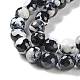 Naturelles feu crépitent agate perles brins&nbsp;G-M437-A01-01K-4