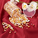 Cheriswelry 11 rangs 11 styles de perles de verre perlées peintes en perles rondes HY-CW0001-04-4