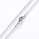 304 Stainless Steel Snake Chain Necklaces NJEW-F226-01P-01-2