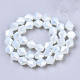 Chapelets de perles en verre électroplaqué EGLA-Q118-8mm-B32-2