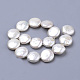 Fili di perle di keshi di perle barocche naturali PEAR-S012-27B-2
