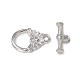 Alloy Toggle Clasps TIBE-G015-06P-2