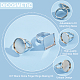 Kit per la creazione di anelli regolabili dicosmetici fai da te a cupola vuota DIY-DC0001-80-6