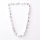 Howlite Graduated Beads Necklaces NIEW-F118-A07-1