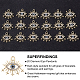 SUPERFINDINGS 20pcs Electroplate Alloy Pendants FIND-FH0003-64-3