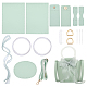 DIY-Damen-Einkaufstasche aus PU-Leder mit Schleifendekor-Bastelsets DIY-WH0349-103A-1