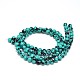 Round Synthetic Turquoise Beads Strands G-N0139-03-8mm-2