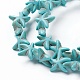 Chapelets de perles en turquoise synthétique TURQ-L029-03A-1