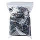 Undurchsichtigen schwarzen Acryl-Perlen MACR-JQ0001-02-3