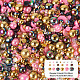 Halbrunde Cabochons aus ABS-Kunststoff&nbsp;FIND-TAC0038-08C-4