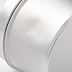 (распродажа с дефектом: царапины) круглые алюминиевые жестяные банки CON-XCP0001-80P-4