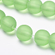 Chapelets de perles en verre transparente   GLAA-Q064-02-10mm-3