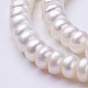 Natural Cultured Freshwater Pearl Beads Strands PEAR-P002-17-3