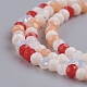 Chapelets de perles en verre à facettes X-GLAA-G074-B04-3