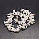Synthetical Howlite Nuggets Bead Strands G-P073-44-2