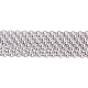 パンダホールエリート316ステンレス鋼アズキチェーン  ハンダ付け  ステンレス鋼色  1.5x1.5mm CHS-PH0001-05-1