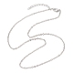 Латунные кабельные цепи ожерелья NJEW-JN04511-06-1