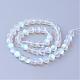 Chapelets de perles en pierre de lune synthétique G-R375-12mm-A13-2