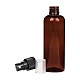 Benecreat 16 confezione 3.4oz / 100ml flacone spray in plastica marrone ambra con nebulizzatori a nebbia fine tappi atomizzatore per la pulizia domestica DIY-BC0011-28B-5
