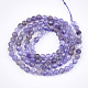 Natürlichen Amethyst Perlen Stränge&nbsp;G-T108-35-3