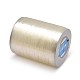 韓国の平らな弾性結晶ストリング  弾性ビーズ糸  ストレッチブレスレット作り用  透明  0.7mm  約1093.61ヤード（1000m）/ロール EW-D005-0.7mm-3