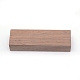 クルミ材の木製カードホルダー  長方形  淡い茶色  31x101x19.5mm WOOD-WH0103-88-2