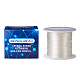 BENECREAT 150m/roll 0.8mm Crystal Thread Elastic Cord Stretch Bracelet Beads Fabric Crafting String (Clear) CT-BC0001-0.8mm-01B-3