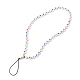 Opaque Acrylic Beads Mobile Straps HJEW-JM00590-01-1