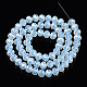 Chapelets de perles en verre électroplaqué EGLA-A034-J1mm-A04-3