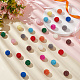 Arricraft 110 pièces 11 couleurs abs plastique imitation perles perles KY-AR0001-21-5