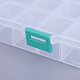 Boîte en plastique de stockage d'organisateur X-CON-X0002-04-3