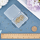 CREATCABIN 200Pcs Real 18K Gold Plated Brass Beads Cube Spacer Beads Gold Beads Charms Square Tiny Loose Smooth Beads Stackable Metal Beads Cornerless for Bracelet Necklace DIY Jewelry Making 2.5mm KK-CN0002-72A-G-3