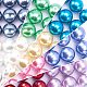 Perle di perle di vetro colorate ecologiche HY-PH0013-01-5