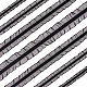 Fingerinspire 20 yard 4 stili doppia volant rivestimento in pizzo 10/15/20/25 mm di larghezza nastro di pizzo in fibra nera per la creazione di gioielli chiffon pieghettato rivestimento in pizzo elastico per cucire nastro elasticizzato per confezioni regalo fai da te OCOR-FG0001-76-1