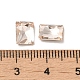 Cabochons de strass en verre RGLA-P037-12B-D261-3