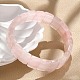 Bracelets extensibles en quartz rose naturel&nbsp;BJEW-F406-B04-1