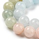 Chapelets de perles en morganite naturelle G-P503-8MM-01-4
