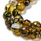 Chapelets de perles d'agate naturelle G-C082-A01-16-4