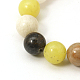 Natural Gemstone Beads Strands G-I007-8mm-02-1