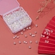 4 style galvanoplastie perles de verre EGLA-YW0001-35-6