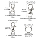 DIY Schlüsselanhänger Bastelset FIND-YW0001-77-5