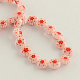 Handmade Millefiori Glass Beads Strands LK-R004-03H-2