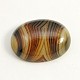 Natural Striped Agate/Banded Agate Cabochons X-G-G334-18x25mm-06-2