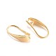 Brass Earring Hooks X-KK-L134-05G-1