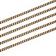 Двухцветные латунные цепочки ручной работы длиной 2 м CHC-SZ0001-34B-1